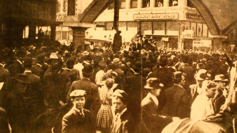 The March 3, 1910, lynching of Allen Brooks in downtown Dallas
