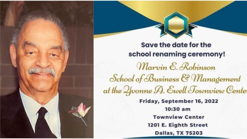Honor of Marvin E. Robinson 5