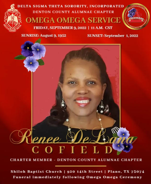 Soror Renee DeLana Cofield