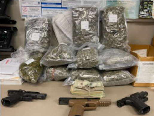 Drug and Guns seizure in DeSoto