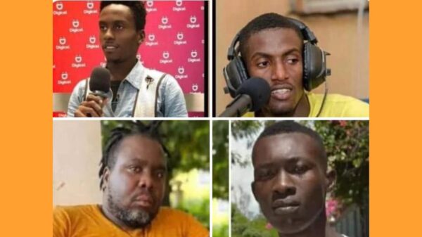 Journalists Frantzsen Charles and Tyson Lartigue